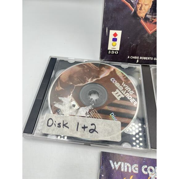 3DO Wing Commander 3 Heart Of The Tiger / Complete / Tested - Picture 4 of 16